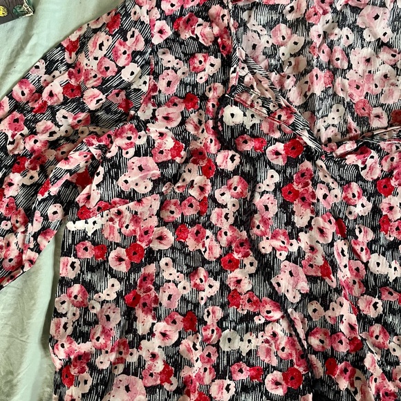 J. Jill Pink Floral Blouse - Picture 2 of 4